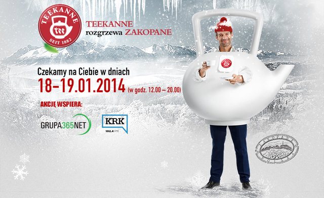 TEEKANNE podniesie temperaturę w Zakopanem!