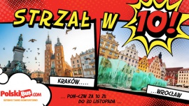 „Strzał w 10!” Bezkonkurencyjne ceny na trasie Wrocław – Kraków!