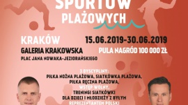 Międzynarodowy Festiwal Sportów Plażowych w Galerii Krakowskiej